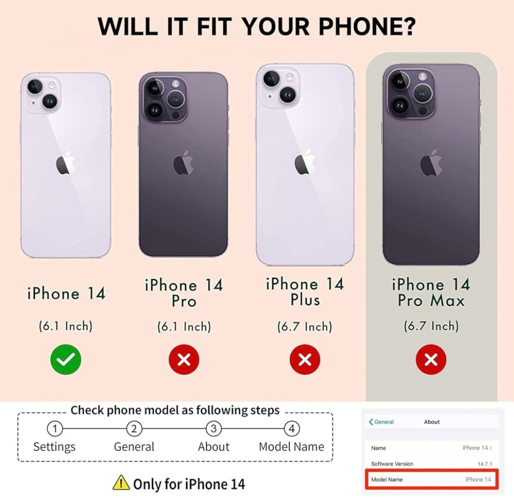 Custom iPhone 14 phone case
